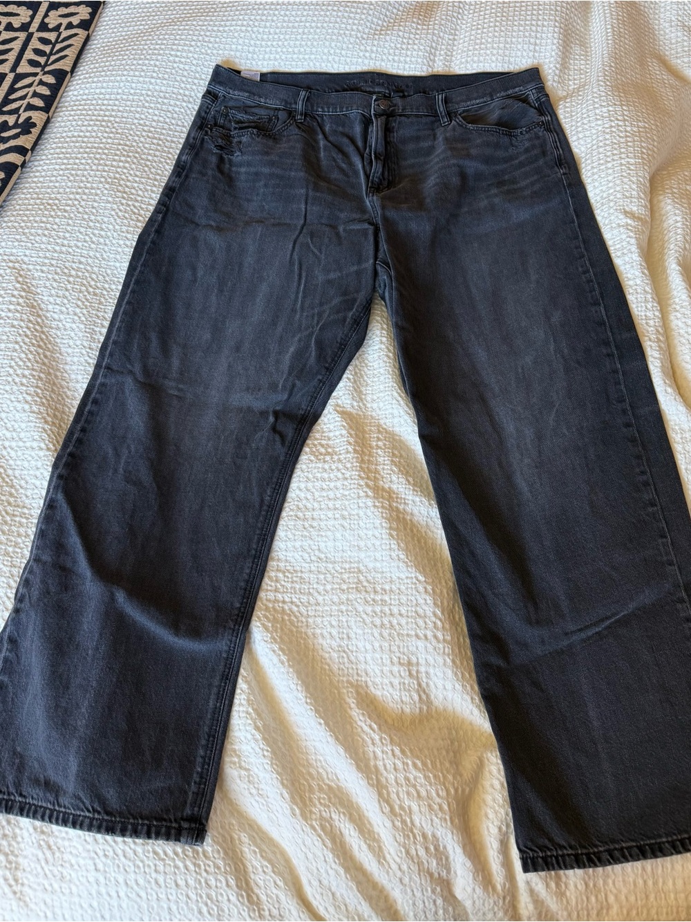 Black Wash American Eagle Ex-Boyfriend Jeans